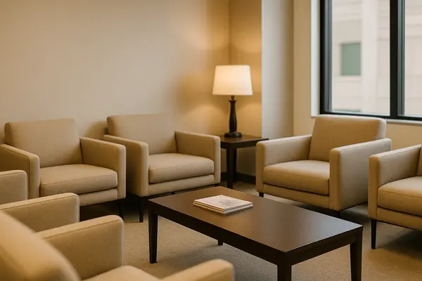 the waiting area of a law firm from Menes Lemon Law Firm in Miami, FL - Consumer Protection Law the waiting area of a law firm from Menes Lemon Law Firm in Miami, FL - Consumer Protection Law