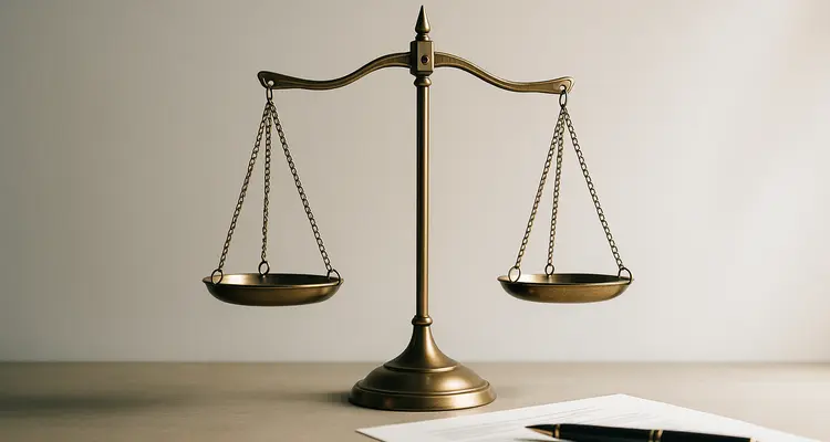 a scale of justice with some legal documents next to it from Menes Lemon Law Firm in Miami Gardens, FL - Miami Gardens FL